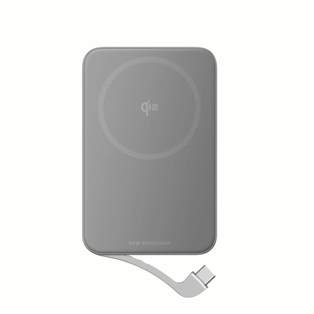 EcoFlow RAPID Magnetic Power Bank 10000mAh Fast Charging Portable Energy Backup with USB-C cable.