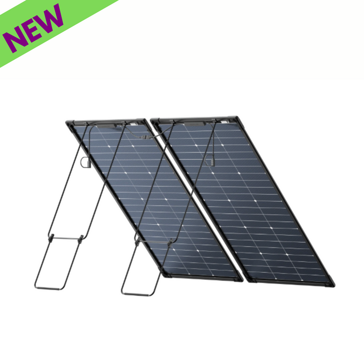 EcoFlow Two 125W Bifacial Modular Solar Panel For Efficient Energy Solutions