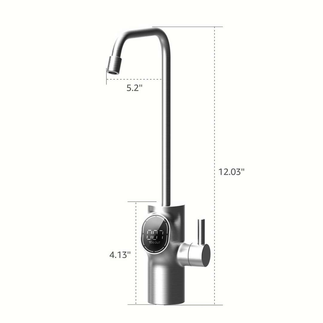 Waterdrop D6 Tankless Under Sink Reverse Osmosis System 600GPD High Capacity