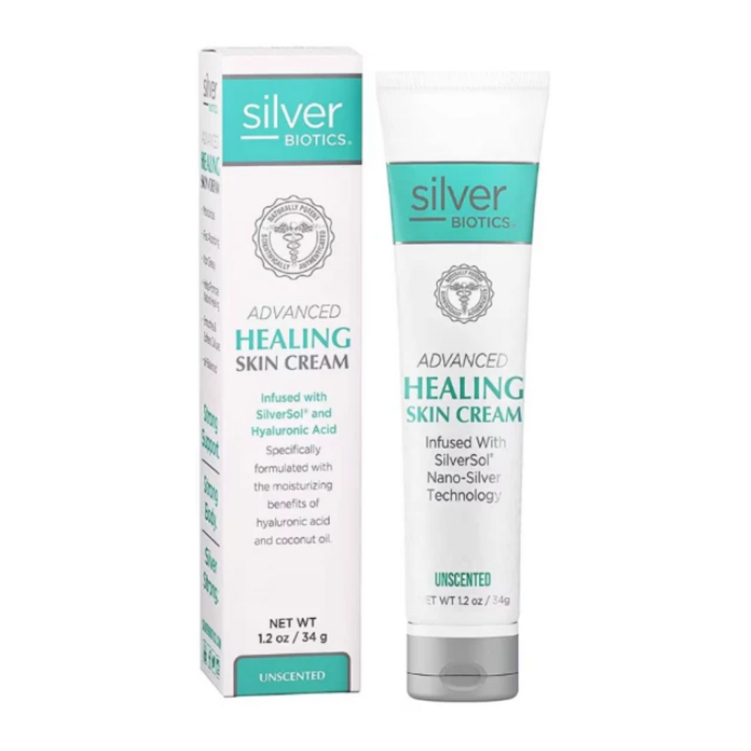 American Biotech Labs Silver Hand and Body Lotion 1.2 Oz Hydrate Skin with SilverSol technology for skin hydration.