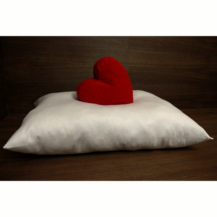 Soaring Heart Organic Shredded Latex Pillow Standard Queen Size 20" x 26"