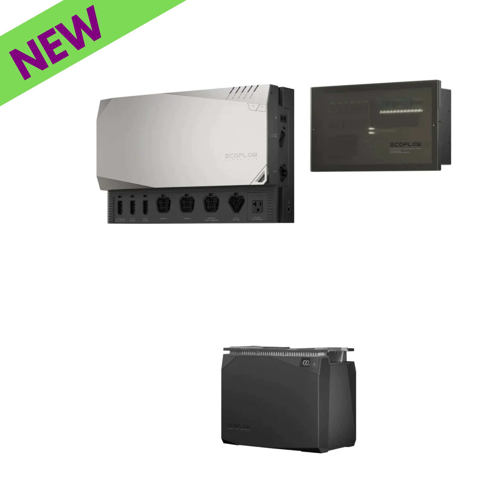 EcoFlow 5kWh Power Prepared Kit For Reliable Off-Grid Energy Solutions with components shown in the image.