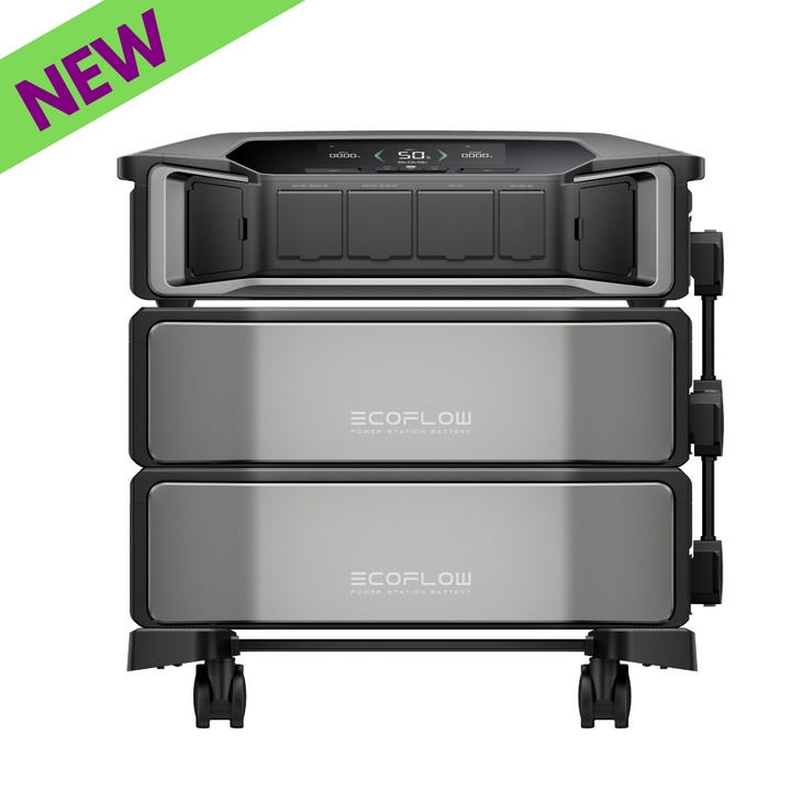 EcoFlow DELTA Pro Ultra Inverter Unit with 2 Extra Batteries Powerful Backup - New product available for shipping.