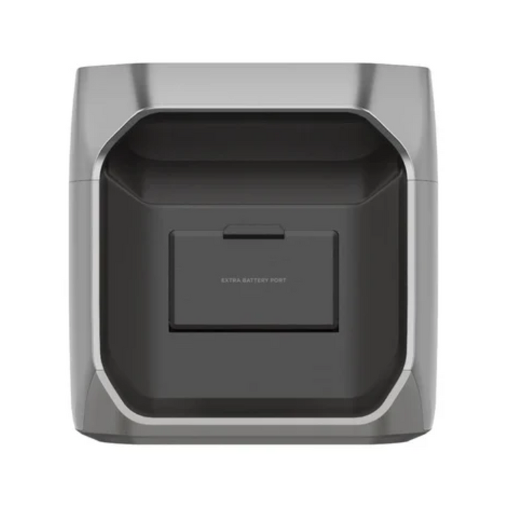 EcoFlow DELTA 3 Smart Extra Battery Reliable Expandable Energy Storage front view showcasing extra battery port.