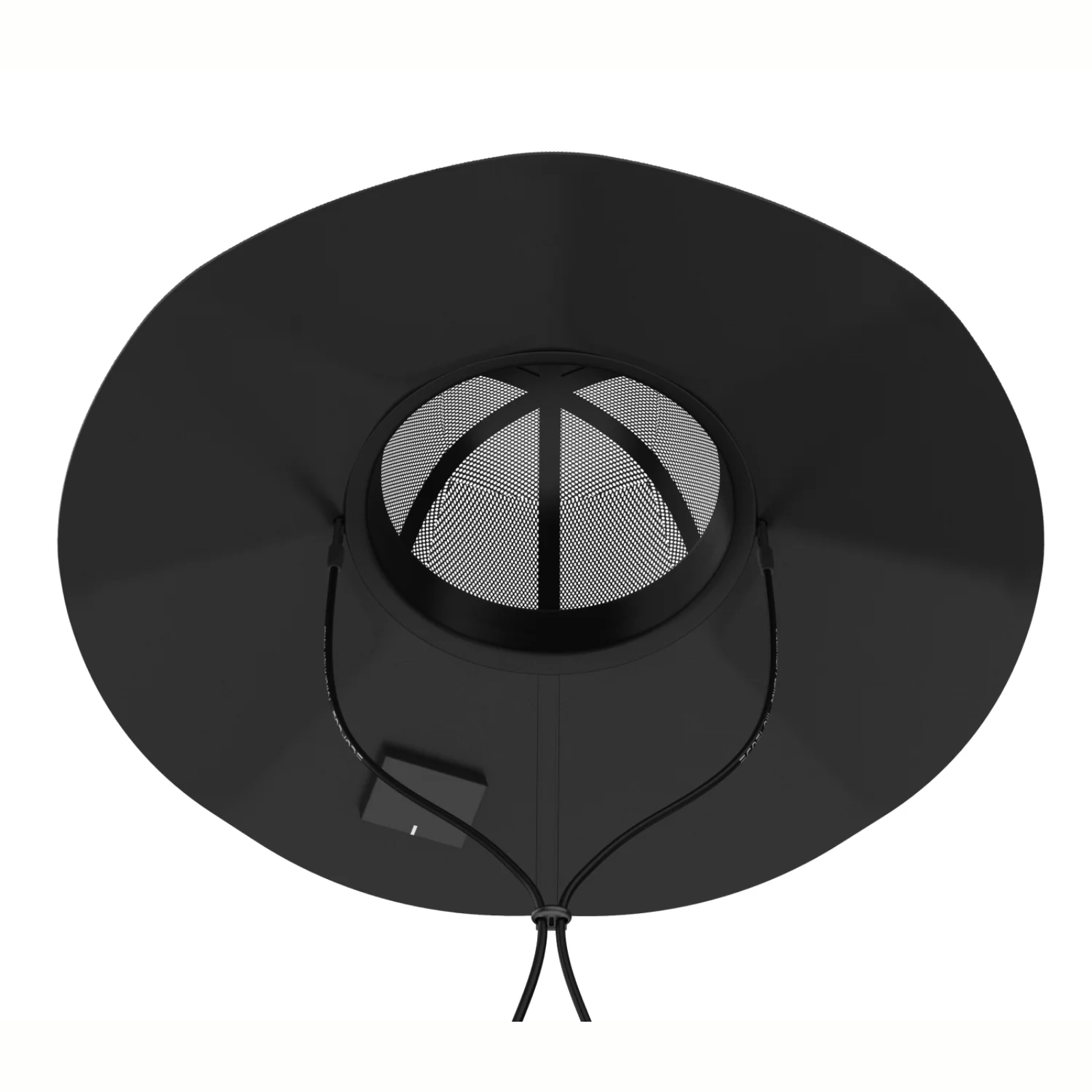 EcoFlow Power Hat Medium-Large 56-58CM with USB Charging and Sun Protection viewed from above