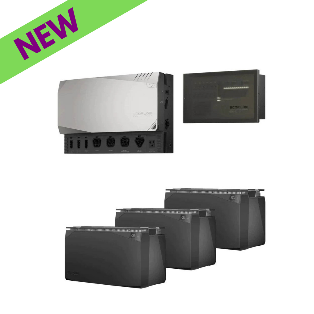 EcoFlow 15kWh Power Prepared Kit Reliable Energy Solution For Off Grid Living with new features and smart accessories.