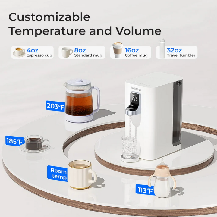 Waterdrop K19-H Instant Hot Countertop Reverse Osmosis 3:1 Water Filter System