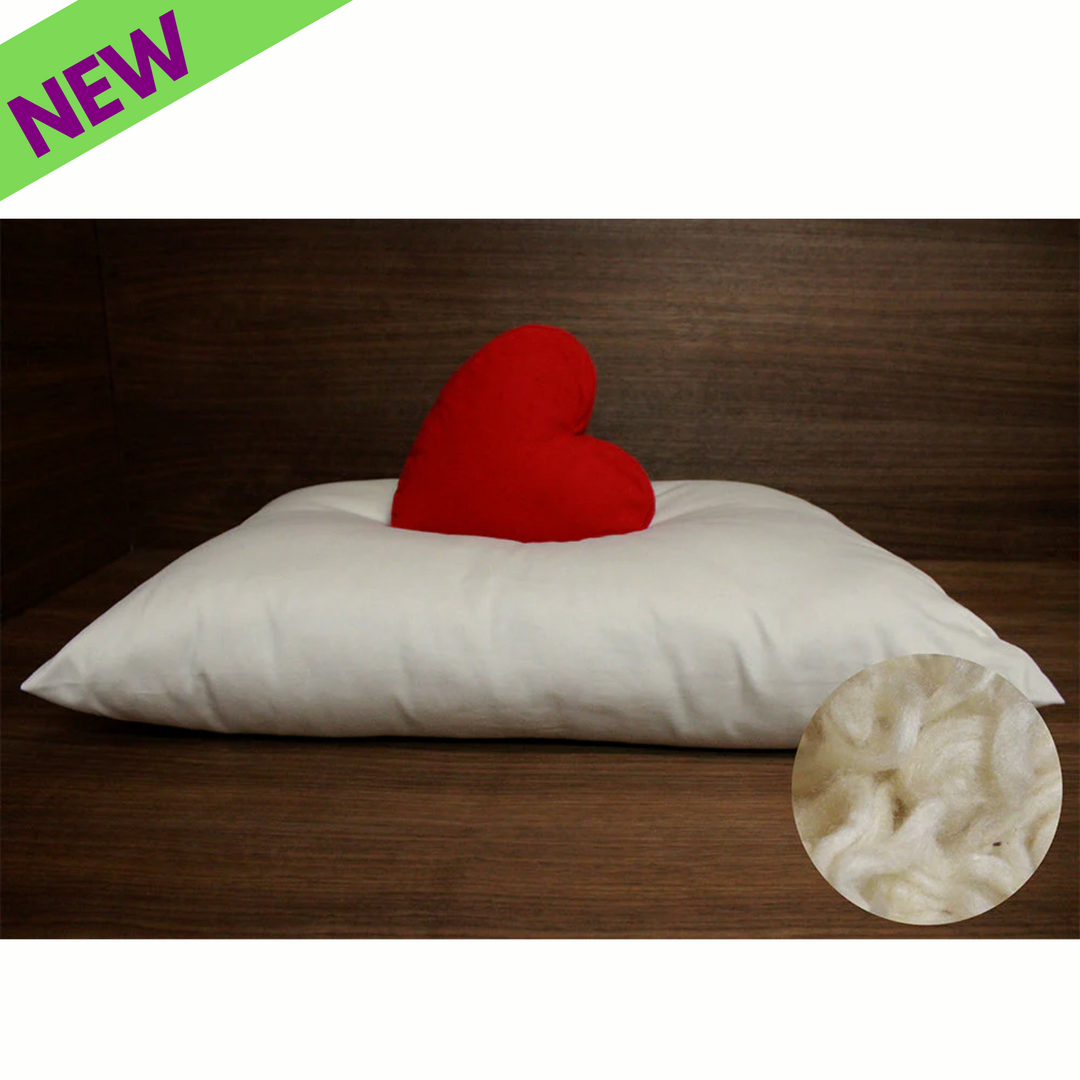 Soaring Heart Natural Kapok Pillows Travel Kids For a Better Sleep 14" x 20"
