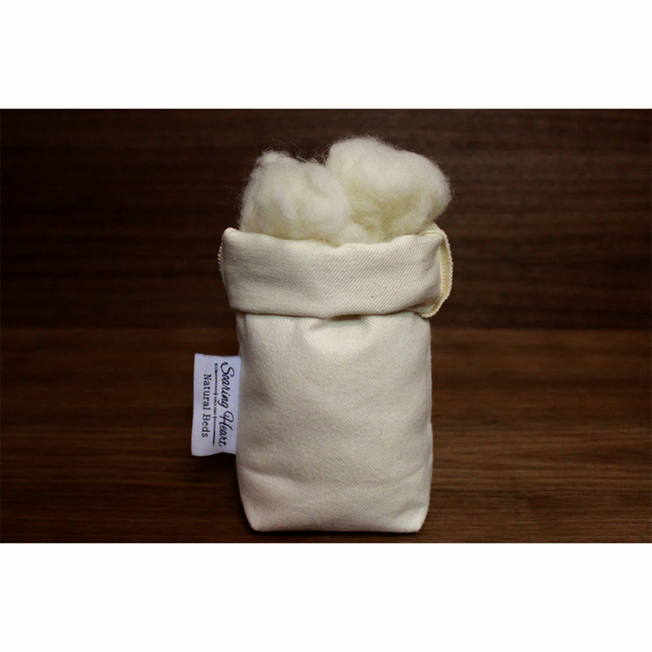 Soaring Heart Soft Organic Wool Pillows Standard Size Natural Comfort 20" x 26"