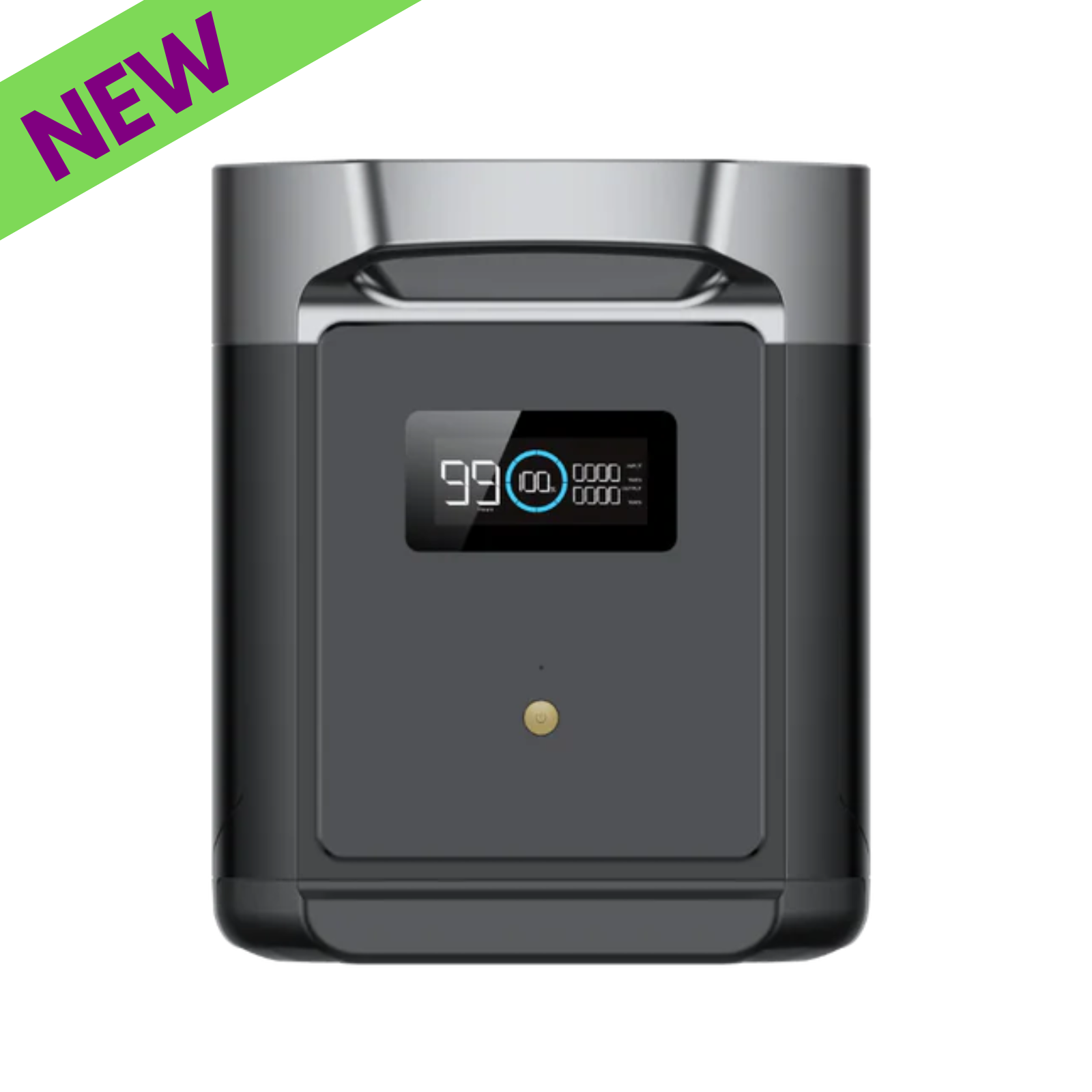 EcoFlow DELTA 2 Max Smart Extra Battery 2048Wh LFP 51.2V 3200W Max New with digital display