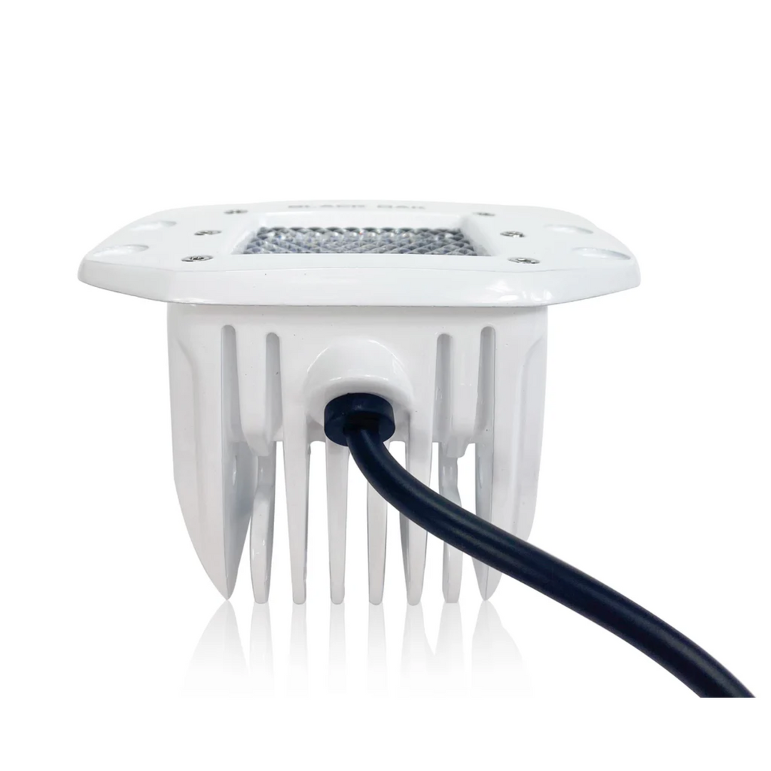 Black Oak LED Flush Diffused Optics Pod Mount Light 10 Watt Cree White Housing