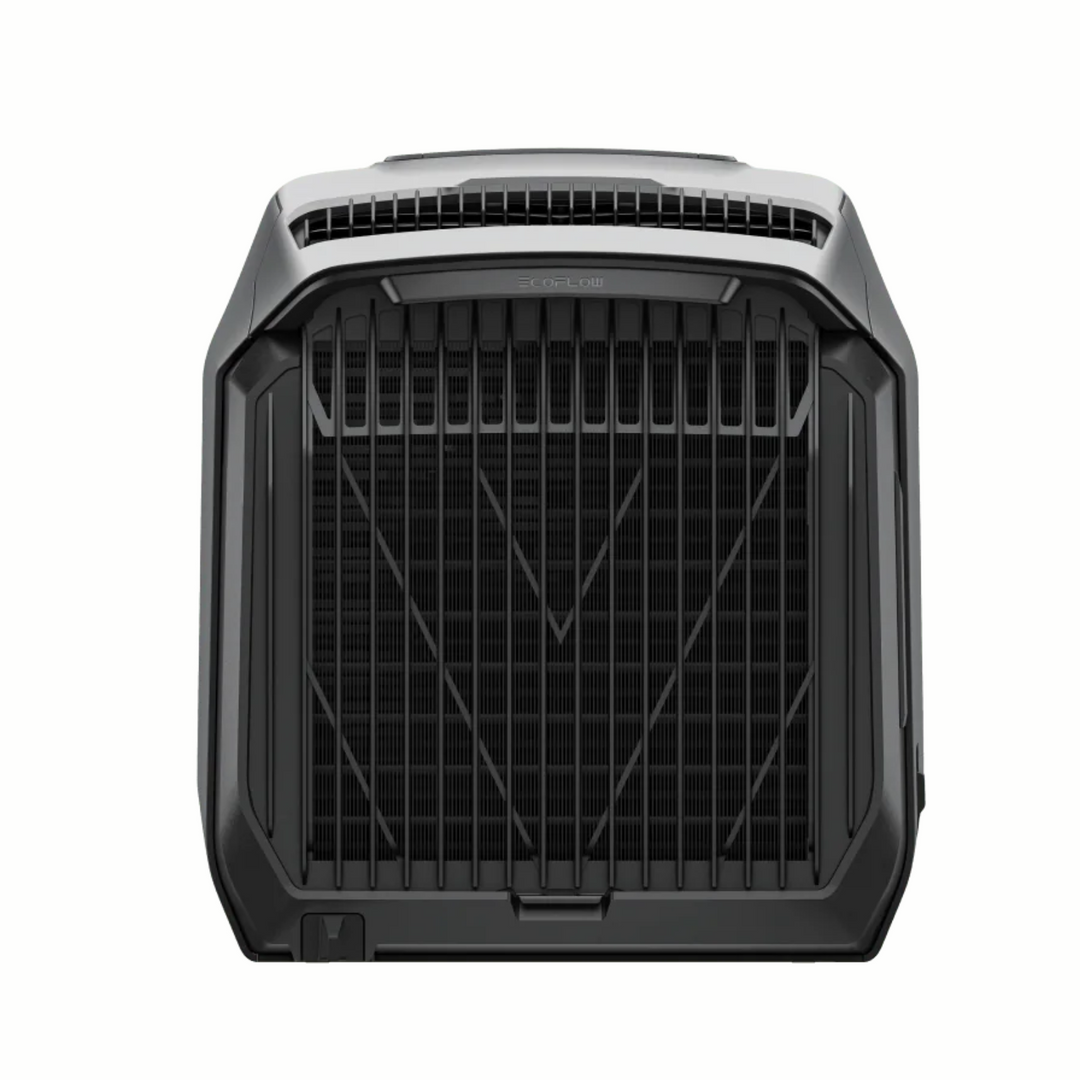 EcoFlow WAVE 3 Portable Cools &amp; Heats front view, showcasing its sleek design and robust cooling features.
