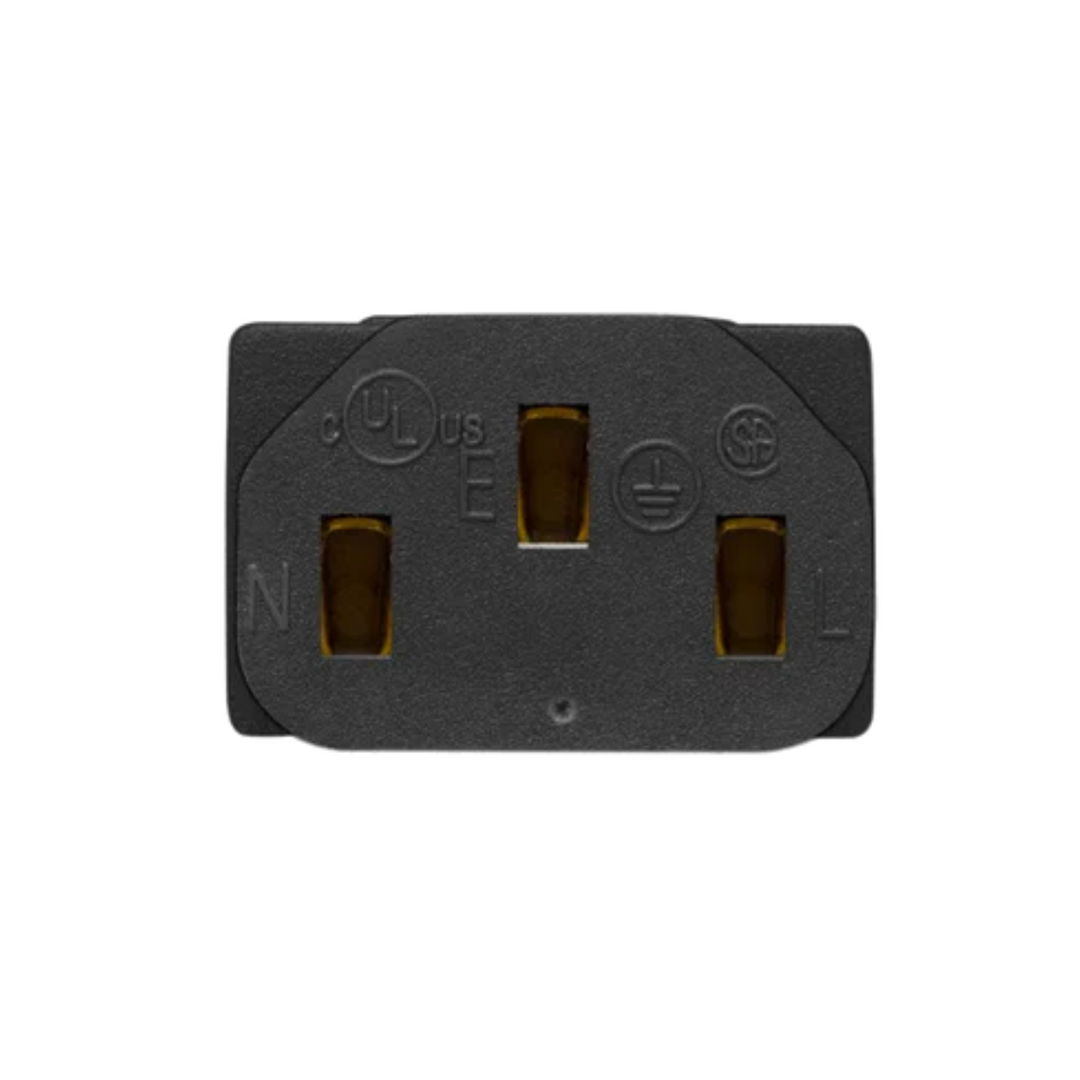 EcoFlow AC Charging Cable C20 Durable Fast Charging Power Supply Cord 1.8 m connection plug view.