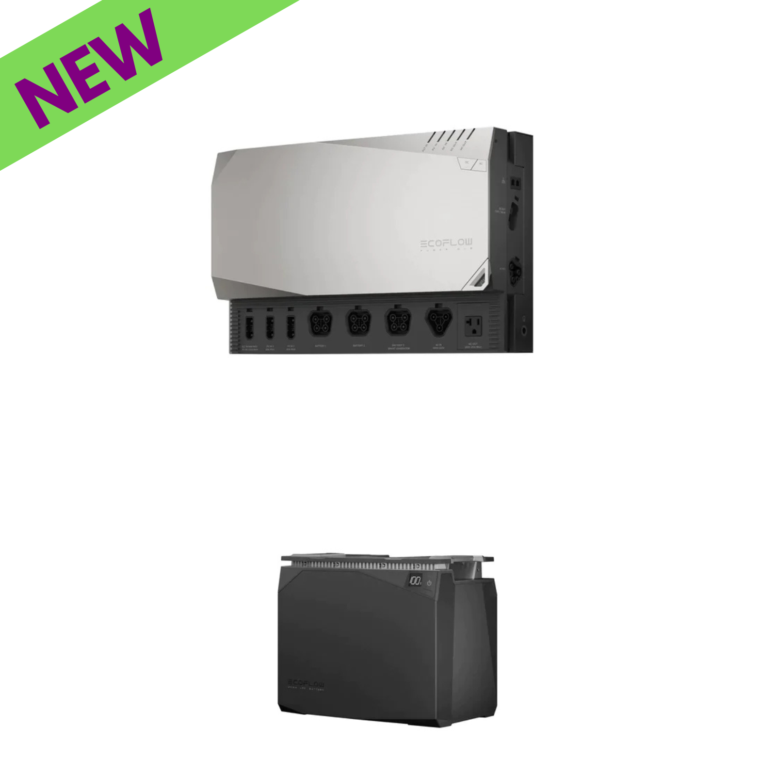 EcoFlow 2kWh Power Get Set Kit High Capacity Portable Battery Solar Charging - New innovative design for power stations.