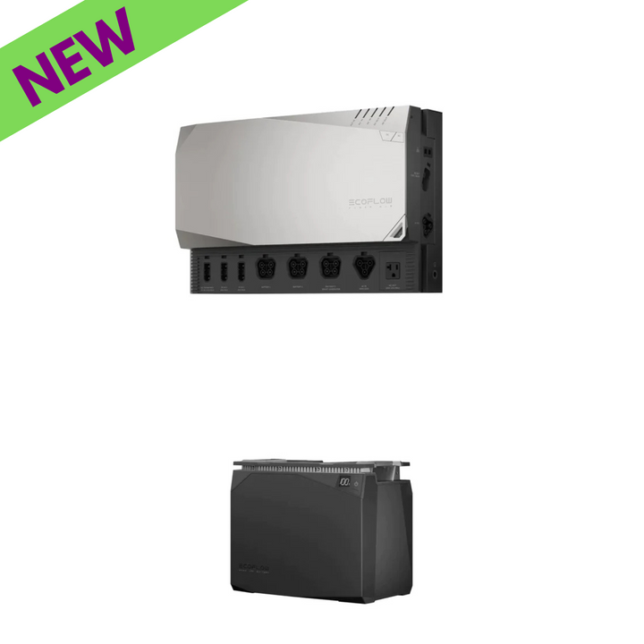 EcoFlow 2kWh Power Get Set Kit High Capacity Portable Battery Solar Charging - New innovative design for power stations.