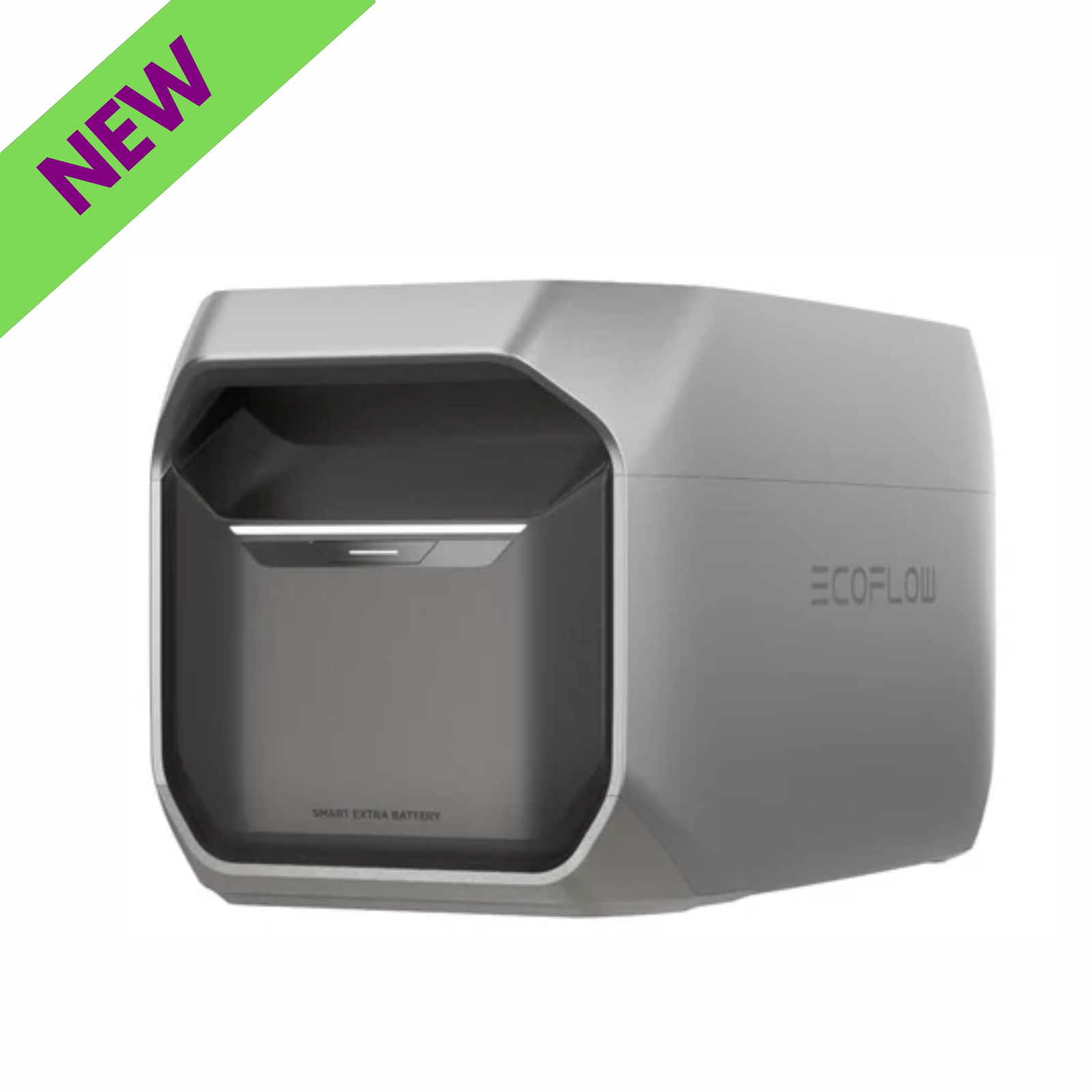 EcoFlow DELTA 3 Smart Extra Battery Reliable Expandable Energy Storage with new product banner.