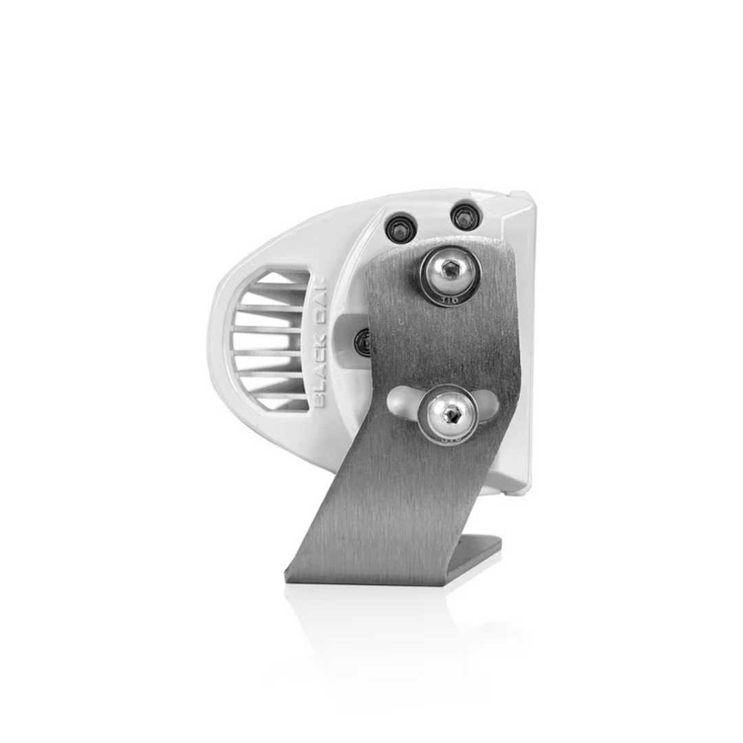 Black Oak LED 10" 850nm Infrared Marine Double Row Light Bar Combo Optics White