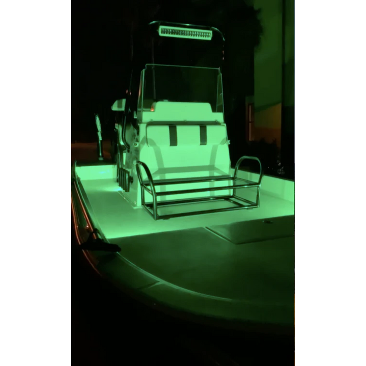 Black Oak LED Rock Marine Accent Light White Housing LEDs