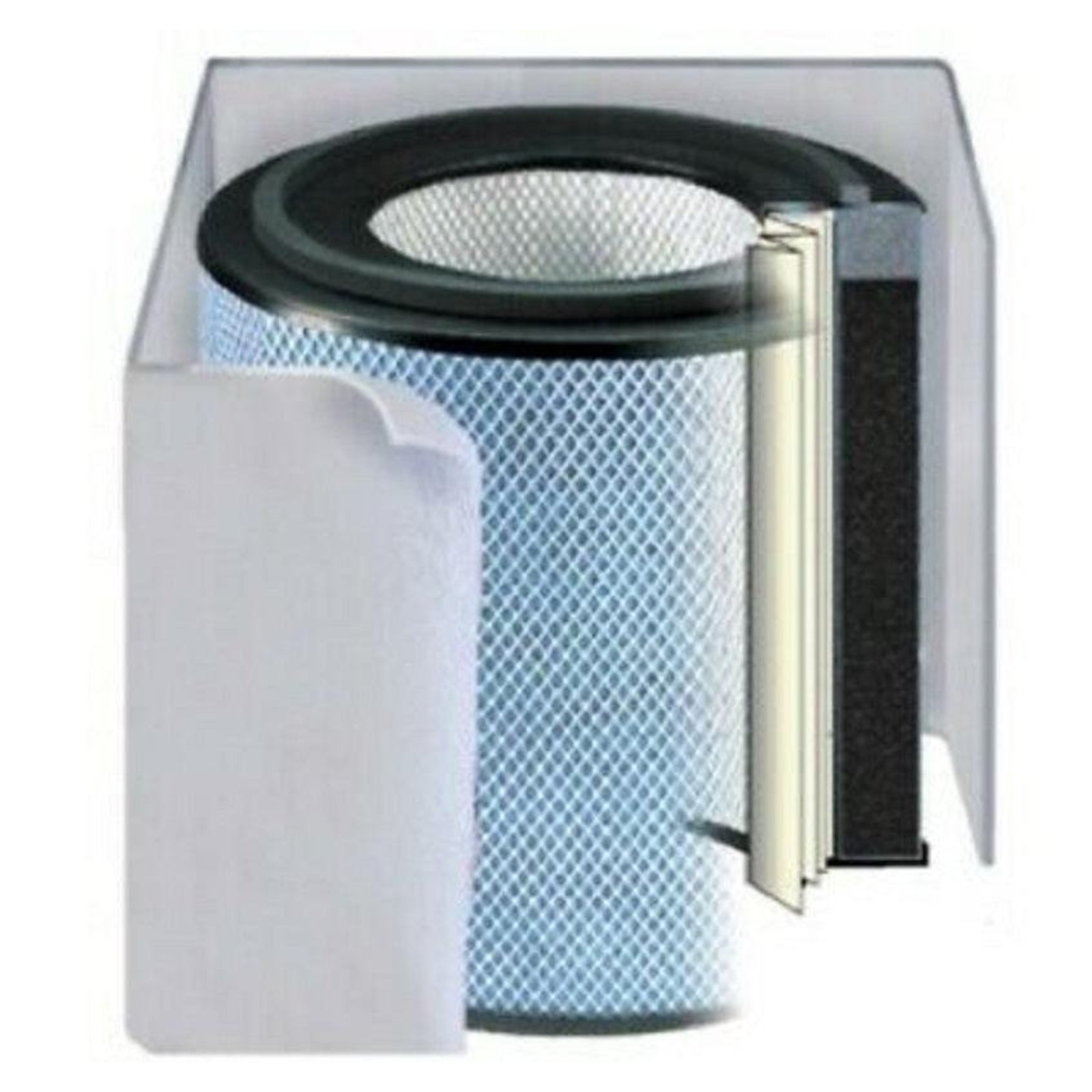 Austin Air Junior Filter HEPA structure showing filtration layers, designed for improved indoor air quality.