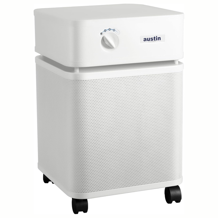 Austin Air HealthMate Plus Standard 220V Air Purifier For Home HM450 White
