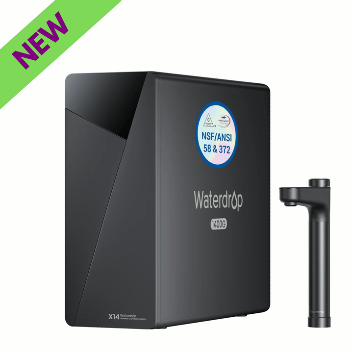 Waterdrop X Series Tankless Undersink Reverse Osmosis System X14 High Efficiency