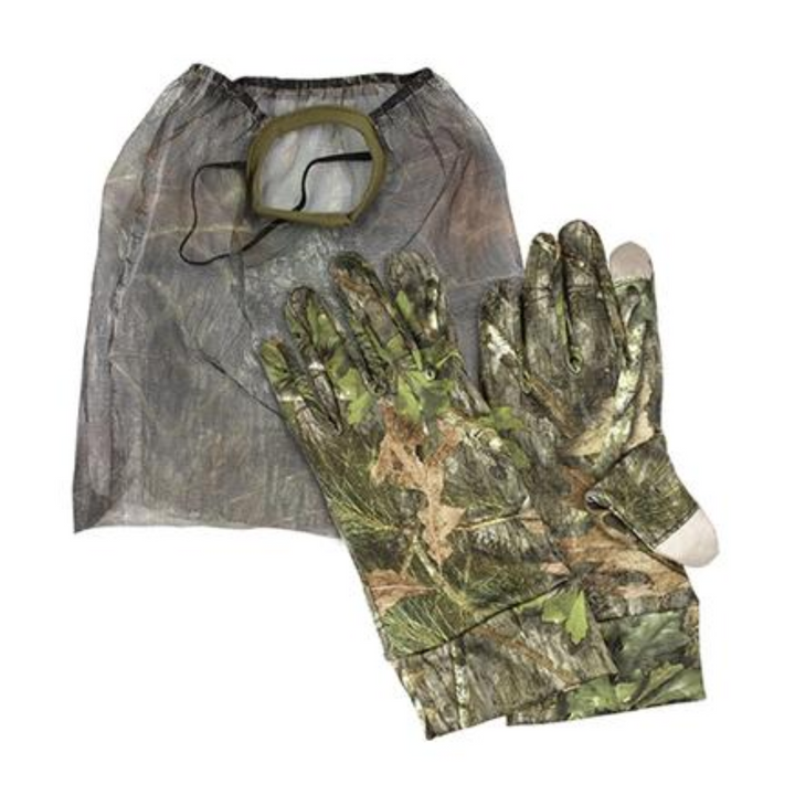 The Grind Face Mask and Glove Combo Mossy Oak Obsession Ultimate Camouflage Gear