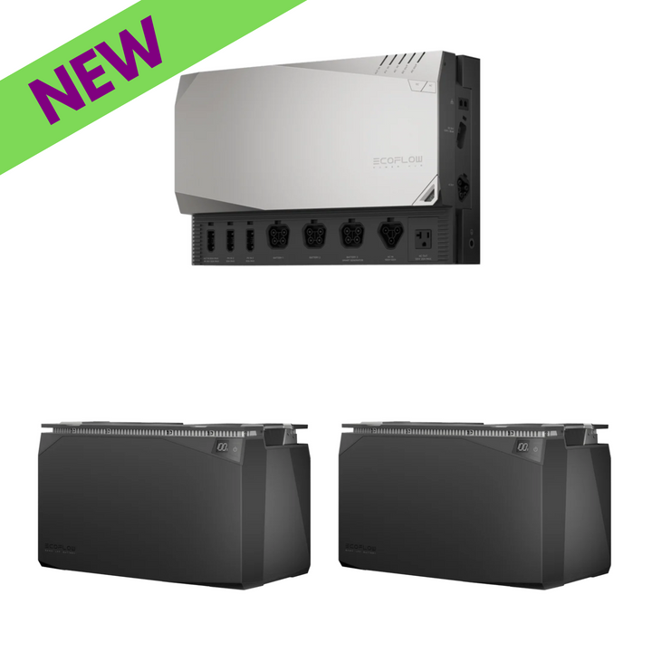 EcoFlow 10kWh Power Get Set Kit Ultimate Home and Adventure Energy Solution - fresh new design for reliable power.
