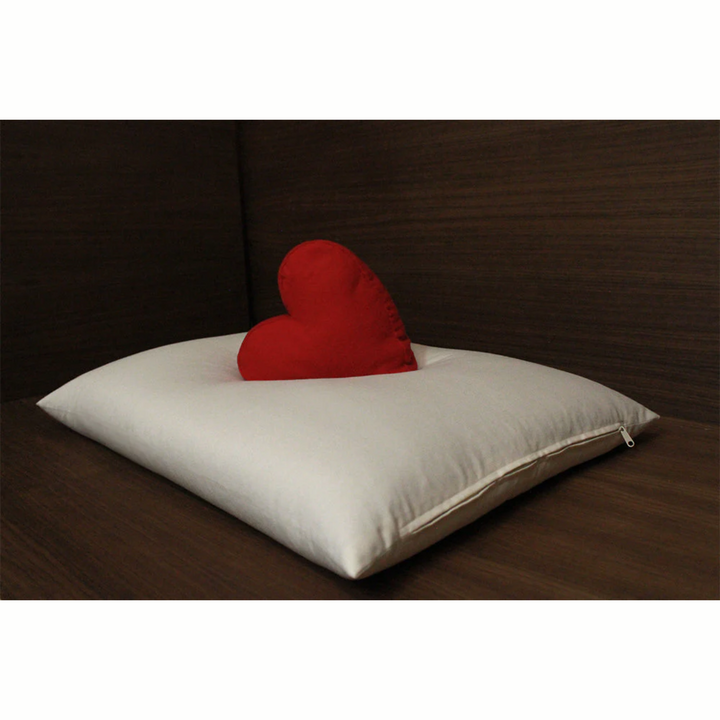 Soaring Heart Buckwheat Hull Pillow King With One Pillowcase 20" x 36"