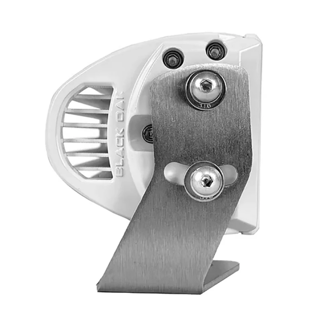 Black Oak LED Pro Series 3.0 Double Row 20" Curved Light Bar White Housing