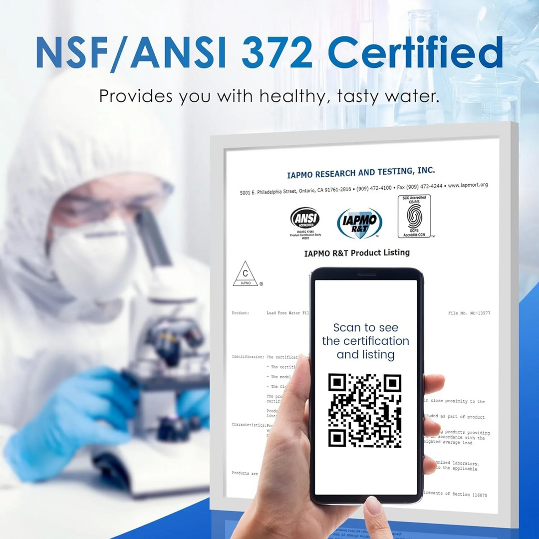 Waterdrop D6 Tankless Under Sink Reverse Osmosis System 600GPD High Capacity