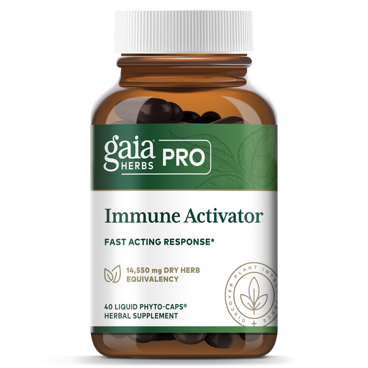 Gaia Herbs Immune Activator 40 Liquid Phyto Capsules for immune support and fast acting response