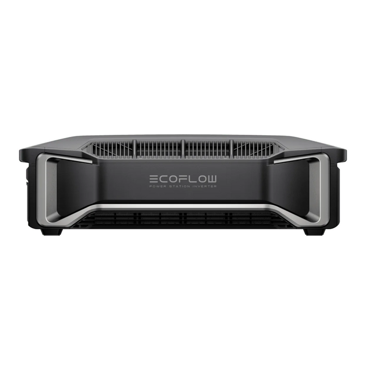 EcoFlow DELTA Pro Ultra Inverter Unit with 2 Extra Batteries Powerful Backup front view showing sleek design.