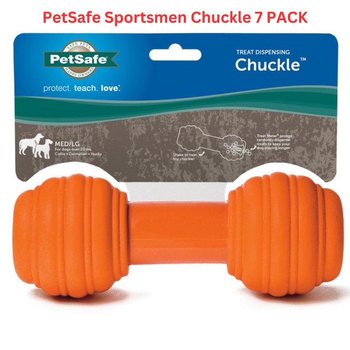 Petsafe PetSafe Sportsmen Chuckle Interactive Dog Toy with Noise Maker