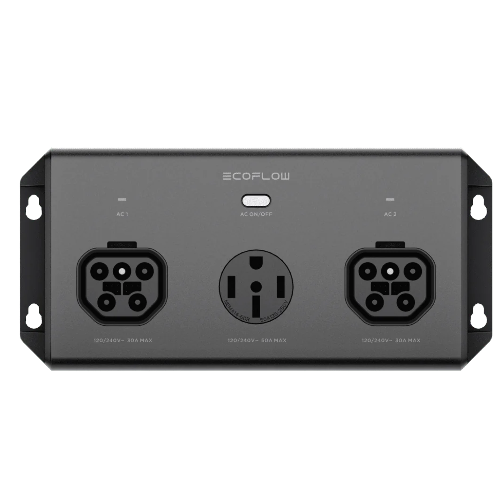 EcoFlow DELTA Pro Ultra 50 Amp Hub High Power Connection with multiple power outlets for efficient energy use.