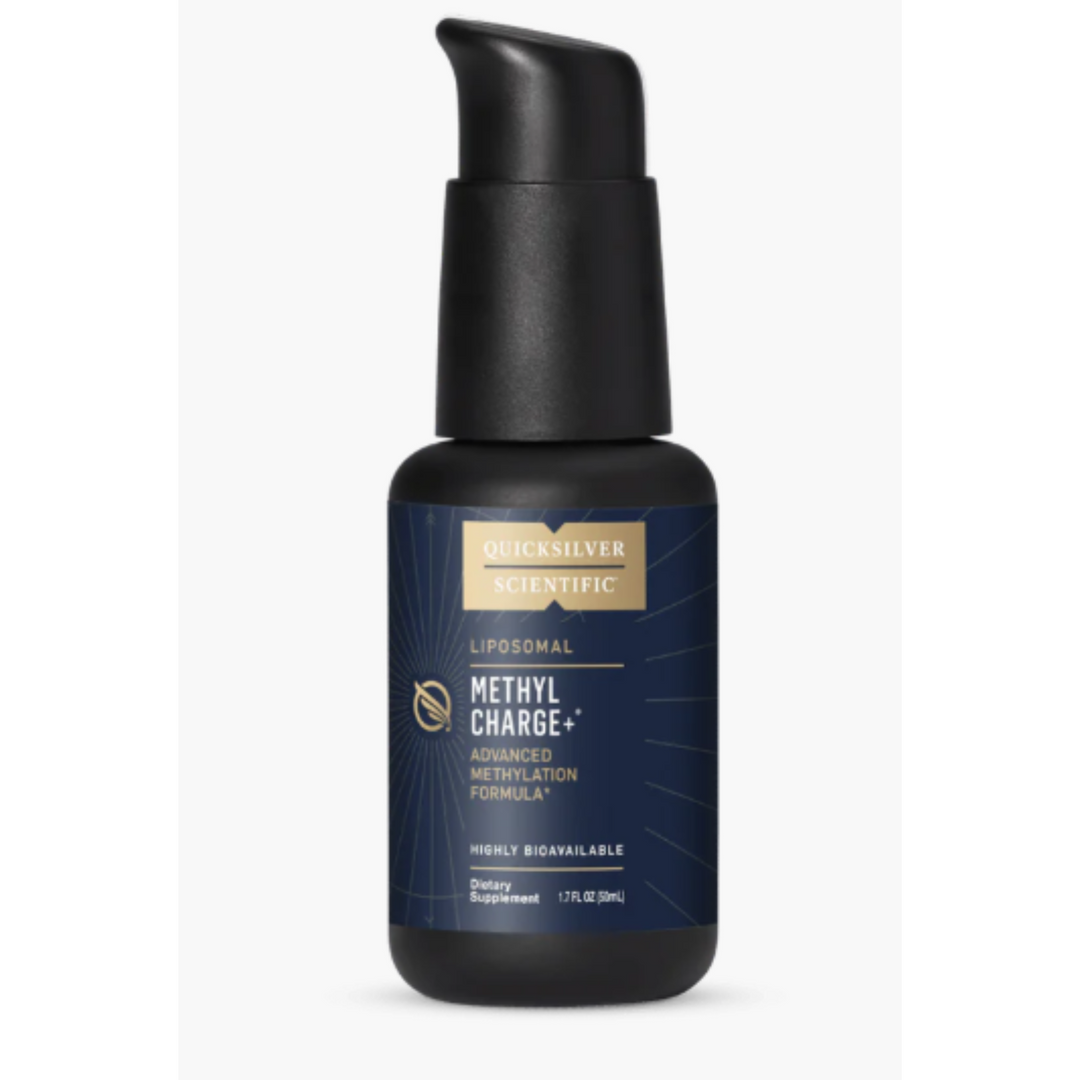 Quicksilver Scientific Methyl Charge+ Supports Methylation and Energy 1.7 FL OZ