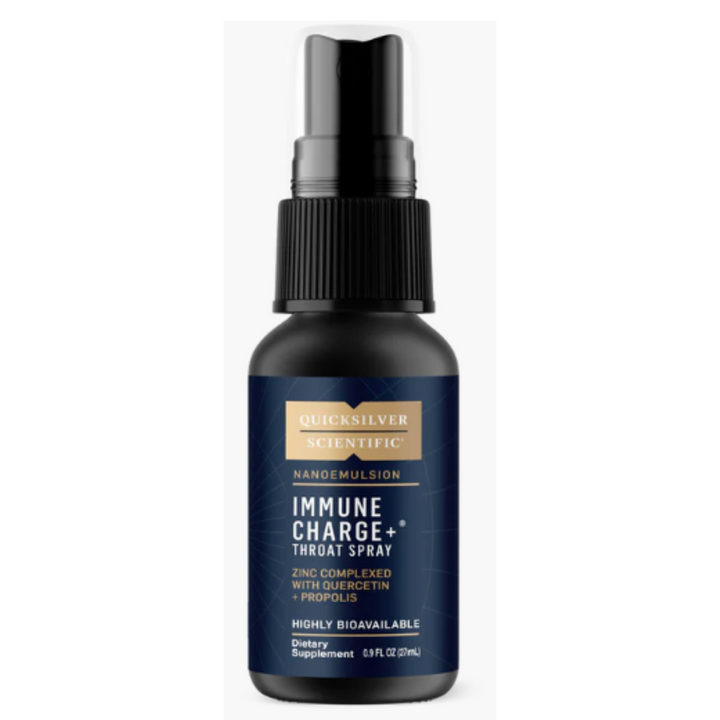 Quicksilver Scientific Immune Charge Zinc 0.9 Oz Throat Immune Health Support