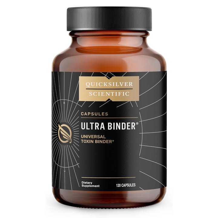 Quicksilver Scientific Ultra Binder Detox and Toxin Binding Support 120 Caps