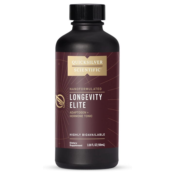 Quicksilver Scientific Longevity Elite 100ml Cellular Aging and Vitality Support