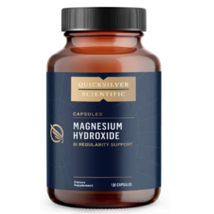 Quicksilver Scientific Magnesium Hydroxide Supplement Cellular Support 120 Caps