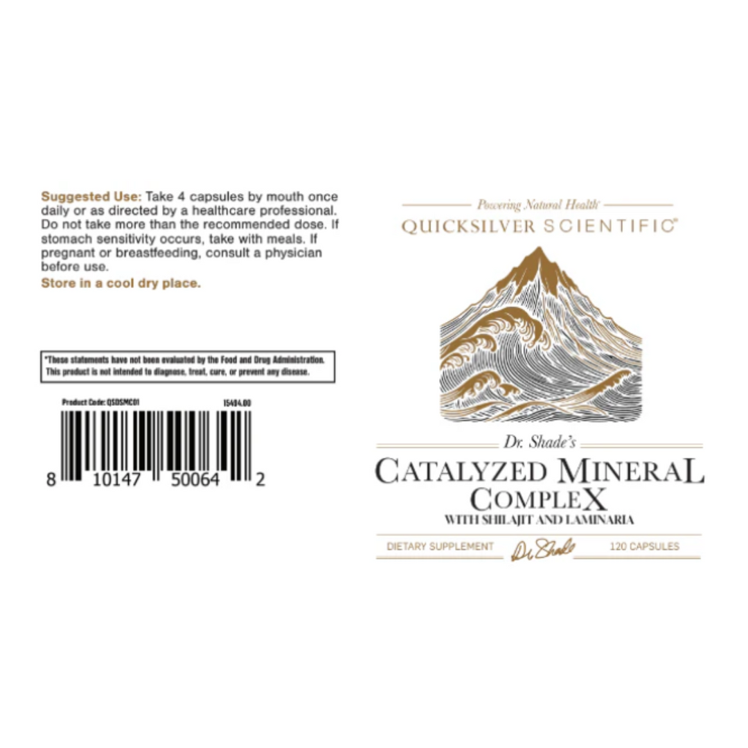 Quicksilver Scientific Catalyzed Mineral Complex Cellular Support 120 Capsules