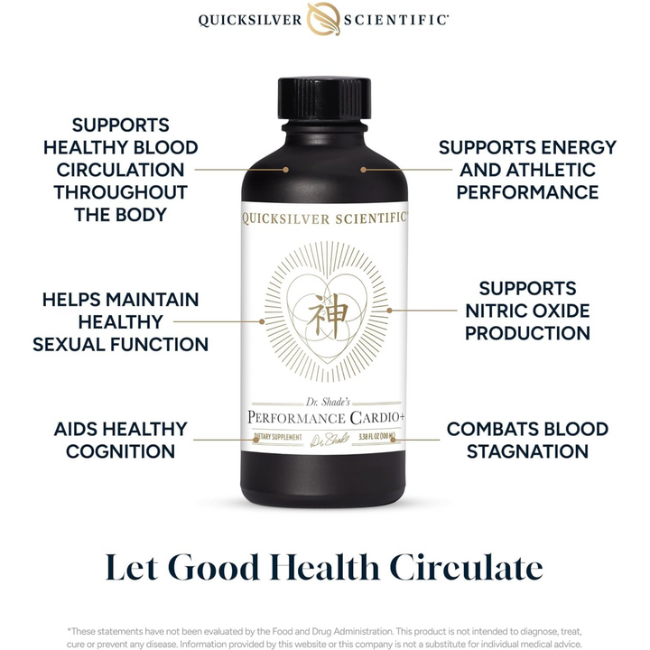 Quicksilver Scientific Performance Cardio Circulation Support Formula 3.38 fl oz