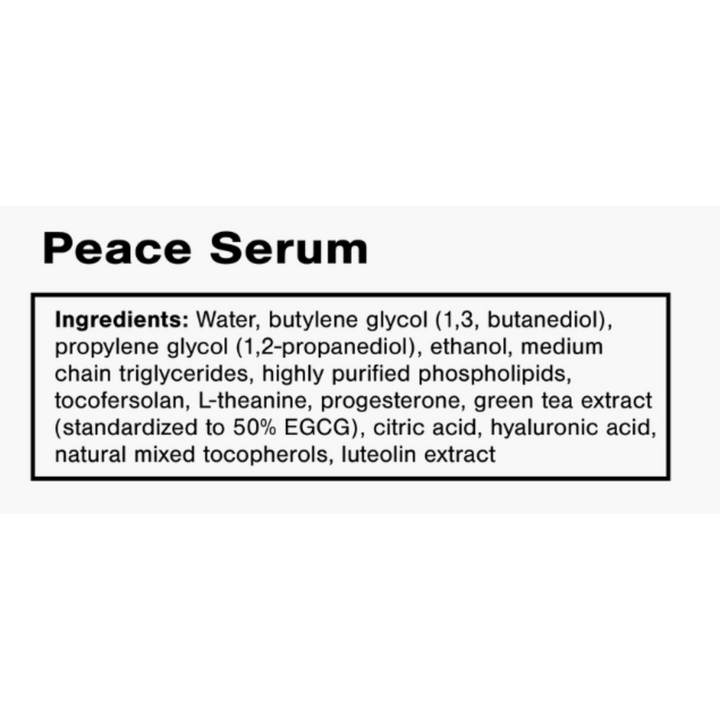 Quicksilver Scientific Progesterone Peace Serum 30mL Hormone Balance Support