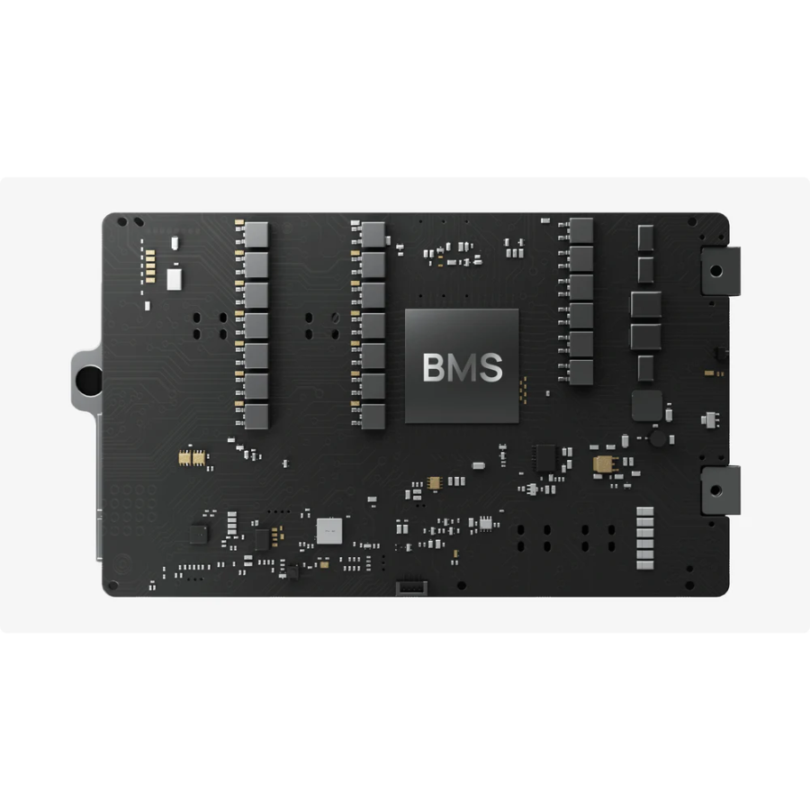 BMS circuit board from EcoFlow DELTA 2 Max Power Station, featuring advanced battery management technology.