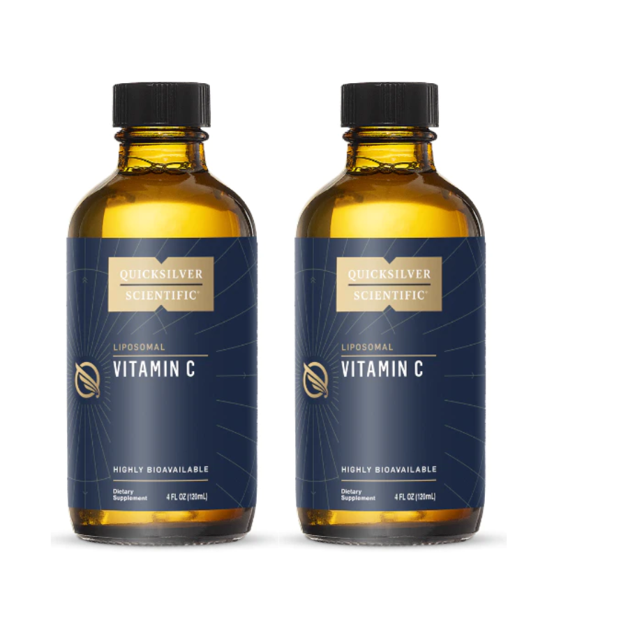 Quicksilver Scientific Vitamin C 4 Oz Liquid 2 Pack Bottles