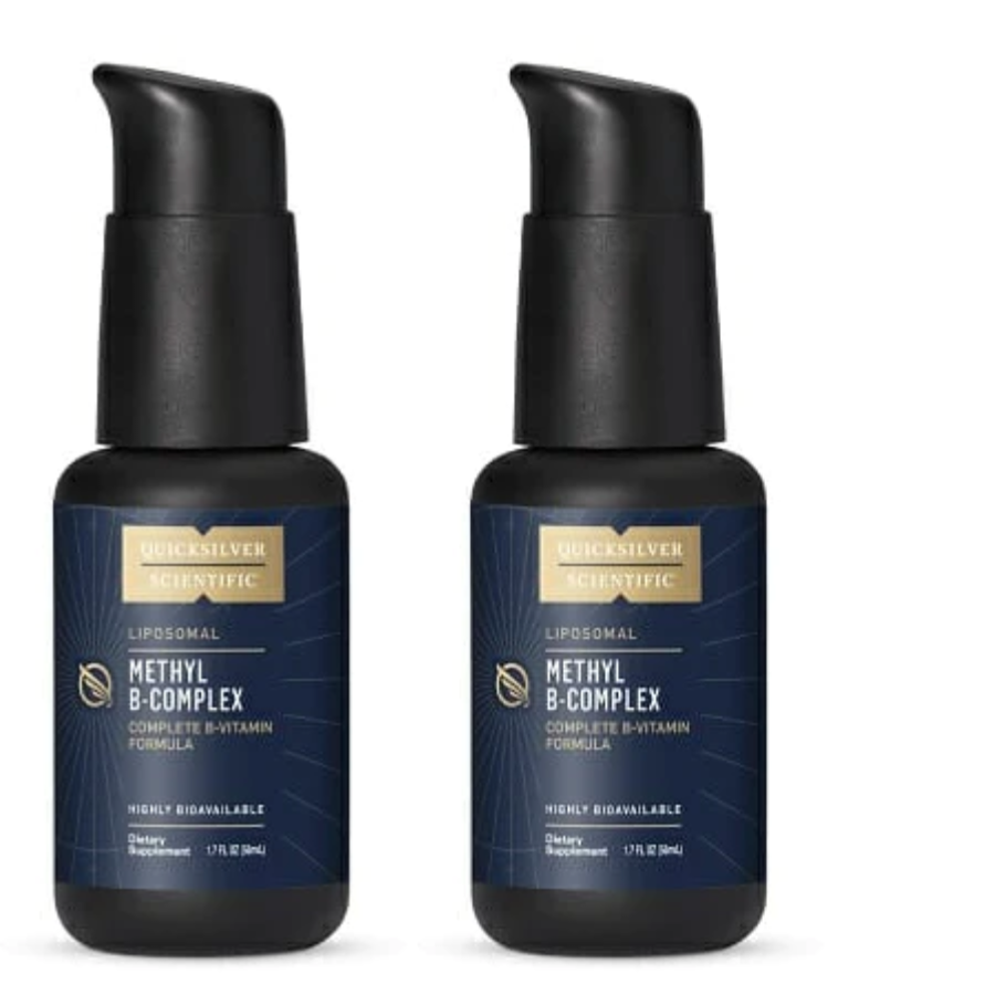 Quicksilver Scientific Liposomal Methyl B-Complex 1.7 Fl Oz 2 Pack bottles
