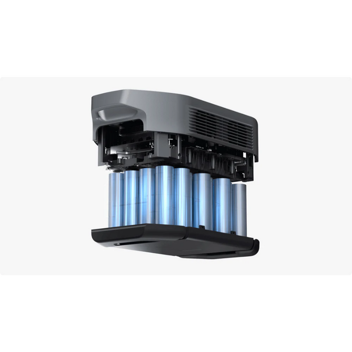 EcoFlow DELTA 2 Max Power Station + One 220W Portable Solar Panel with visible battery design and modern features.