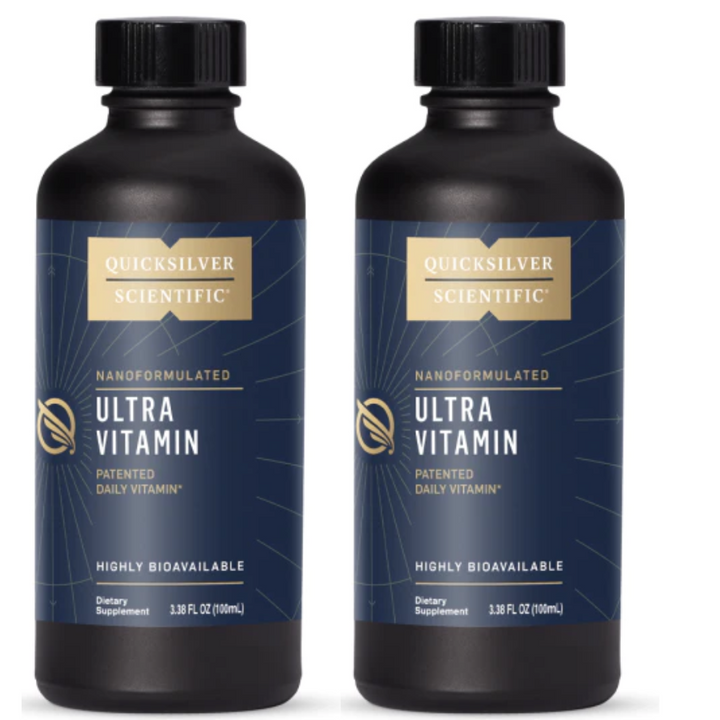 Quicksilver Scientific Quicksilver Ultra Vitamin 3.38Fl oz 100ml ULTRAVIT 2 PACK