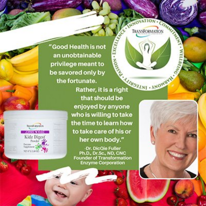 Transformation Enzymes Zymes 4 Kidz with Dr. DiCicco Fuller advocating for children&