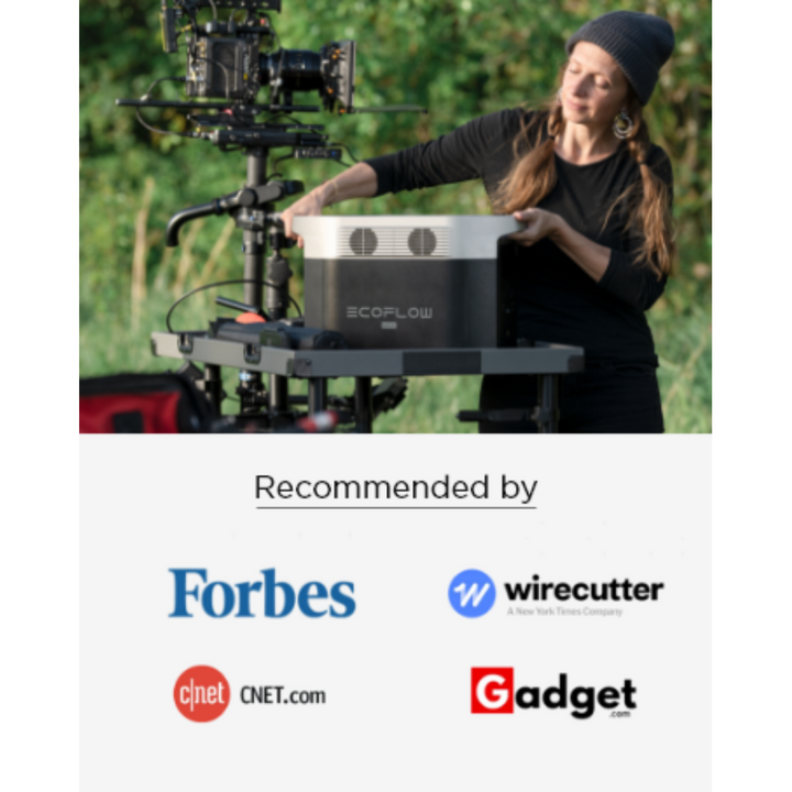 EcoFlow DELTA Pro Extra Battery 3600Wh for use with the Delta Pro Power Station recommended by Forbes, Wirecutter, CNET, and Gadget.