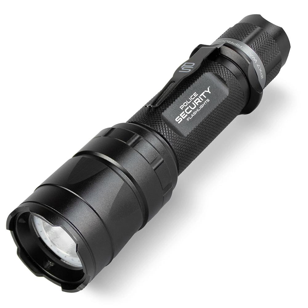 PS Flashlight Trac Tact RX Rechargeable 1500 Lumens Black Waterproof Light